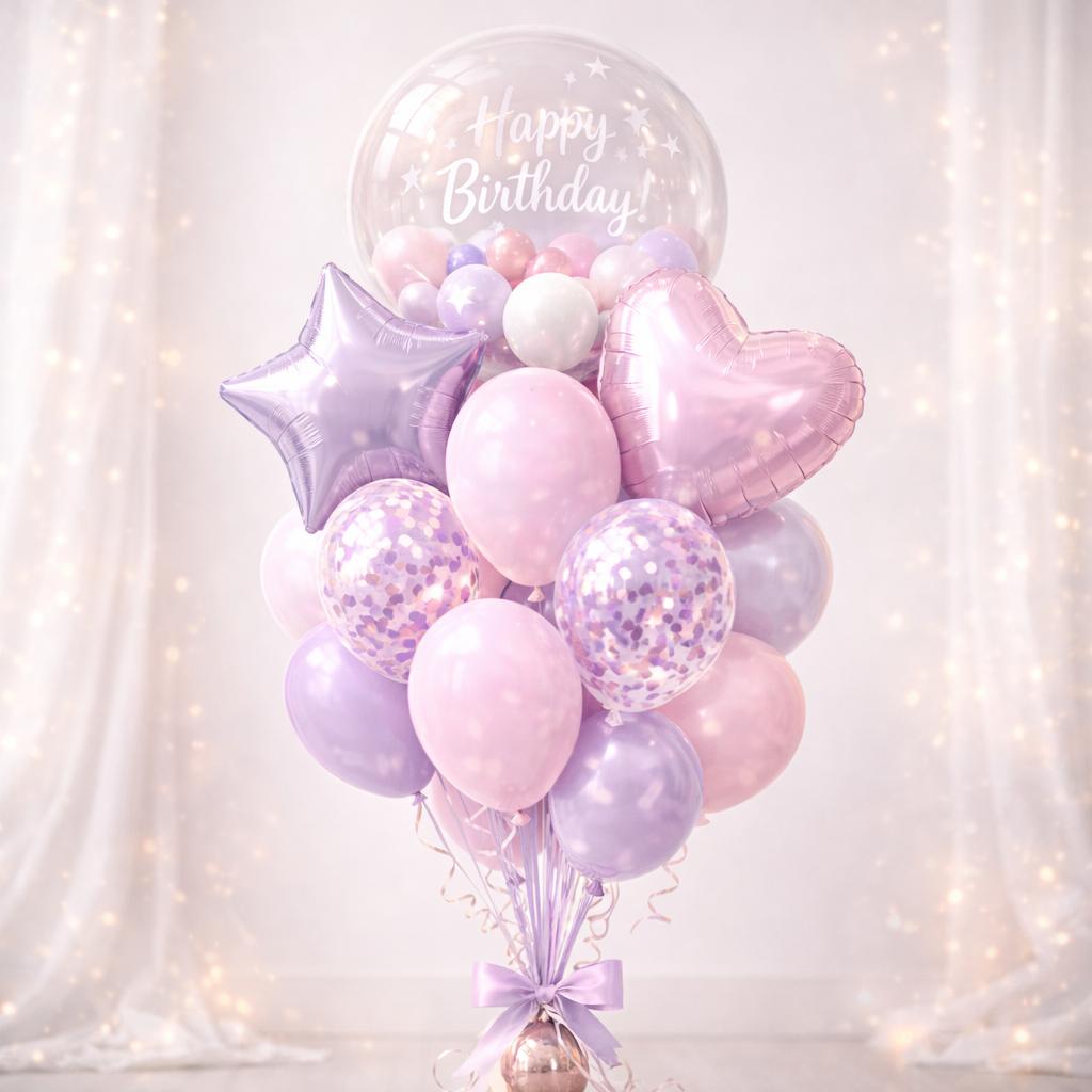 Фотография для товара «Фонтан из воздушных шаров»