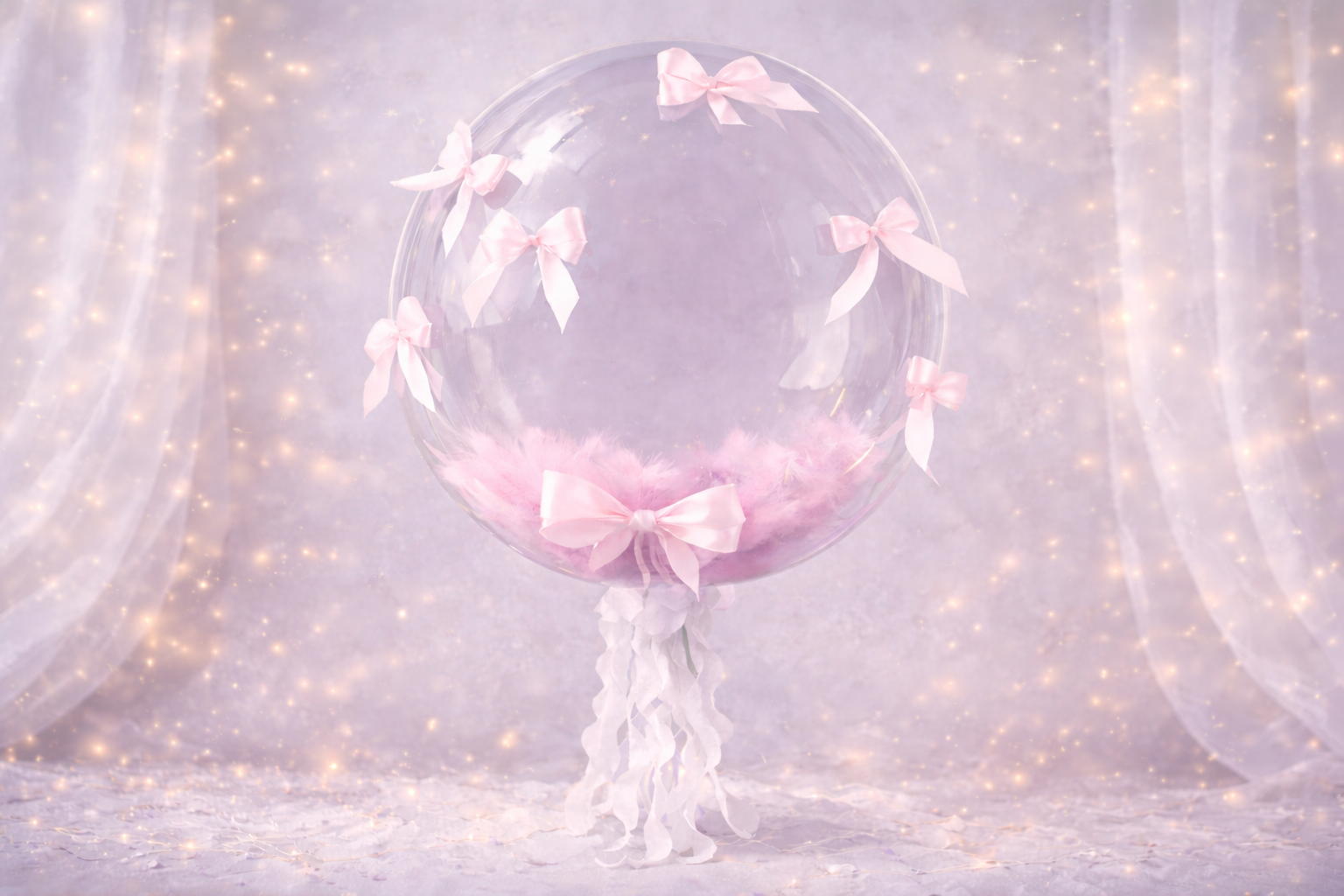 Фотография для товара «Большой прозрачный шар Баблс»