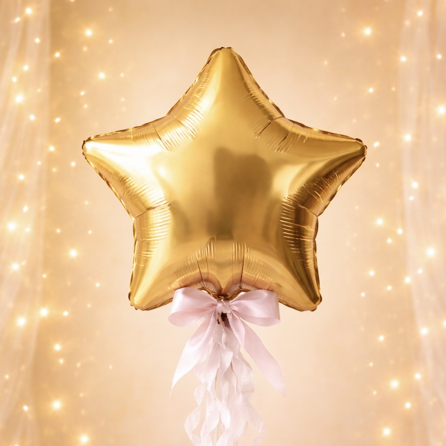 Фотография для товара «Шар фольгированный «Звездочка»»