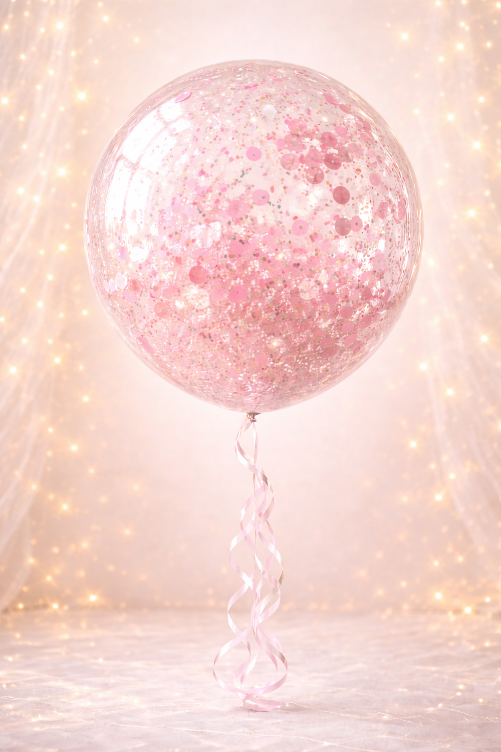 Фотография для товара «Очень большой шар (36’’) с конфетти или глитером»